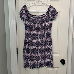 Ultra Flirt Print Mini Dress Size Extra Large‎
